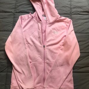 Women’s zip up under armour sweatshirt size large
